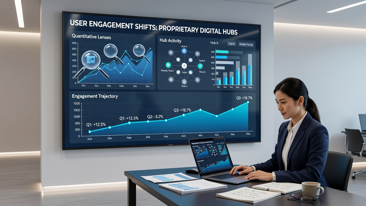 Heatmap visualization of engagement intensity across user segments in proprietary digital environments during mid-2026